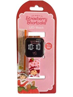 Strawberry Shortcake | The World Of Strawberry Shortcake LED Watch | Pink NWT